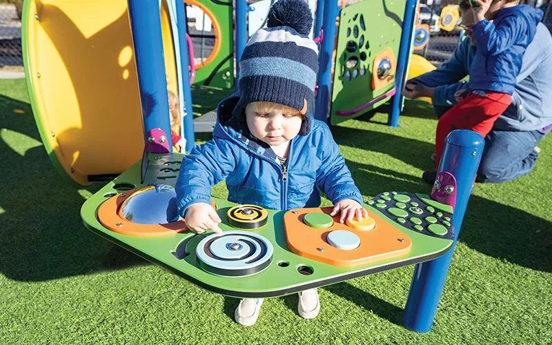 Sensory Friendly Playground Equipment